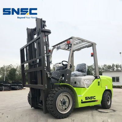 4 ton Diesel vorkheftruck 4000 kg Diesel aangedreven vorkheftruck 3m tot 6m Lifting hoogte