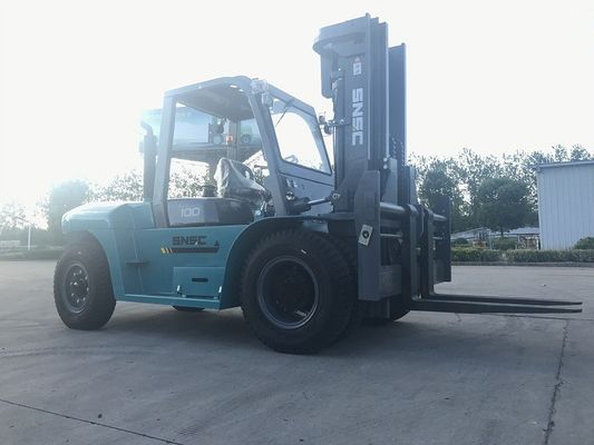 Op maat gemaakte 10 ton diesel vorkheftruck 3000 mm-6000 mm hefhoogte