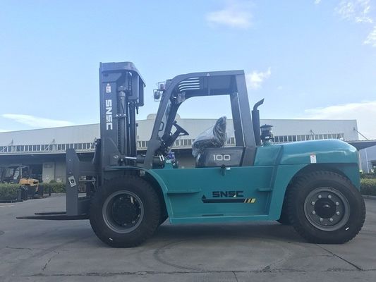 Op maat gemaakte 10 ton diesel vorkheftruck 3000 mm-6000 mm hefhoogte