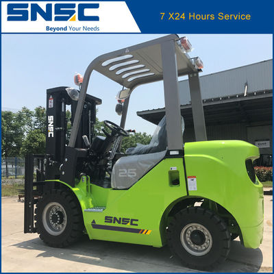 2.5ton Diesel Vorklift Fabrikanten OEM Diesel Geactiveerde Vorklift