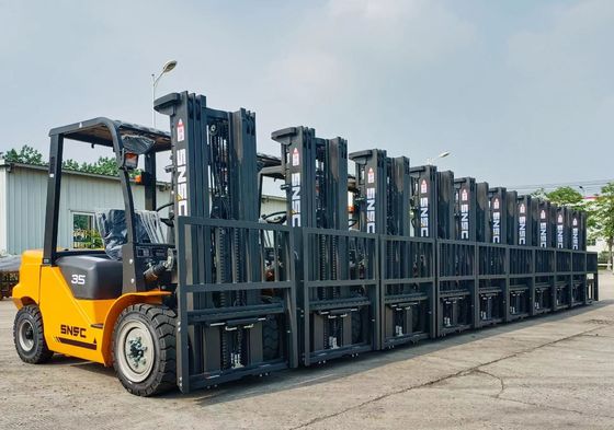 6600LBS 7700LBS Diesel vorkheftruck Fabrikanten 3500kgs Diesel aangedreven vorkheftruck