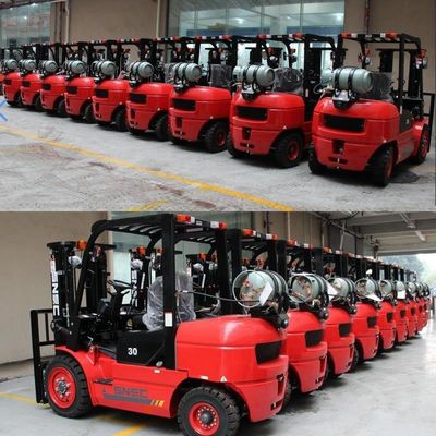 Vorkheftrucks met propaan van 3 ton