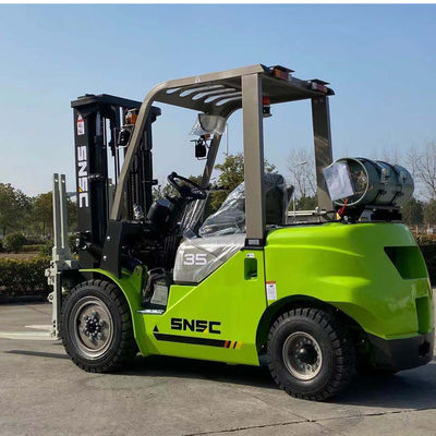 Groene benzine LPG vorkheftruck 3000kgs LPG vorkheftruck te koop
