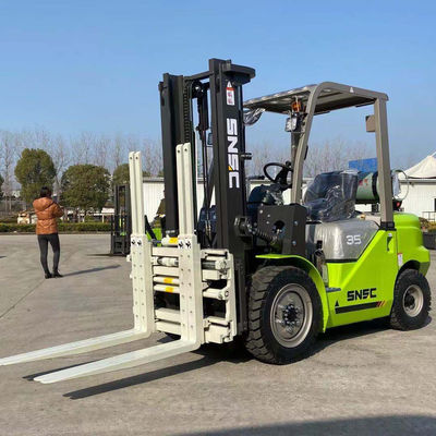 Groene benzine LPG vorkheftruck 3000kgs LPG vorkheftruck te koop
