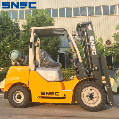 3m tot 7m bereik SNSC LPG gas vorklift 3 ton LPG tegenbalans vorklift