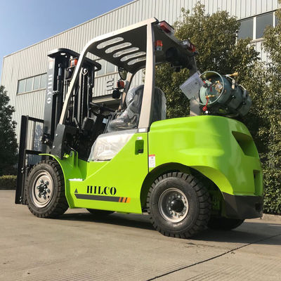 6m Lifting High Mast Vorklift LPG Gas Vorklift 3000kgs Laadcapaciteit