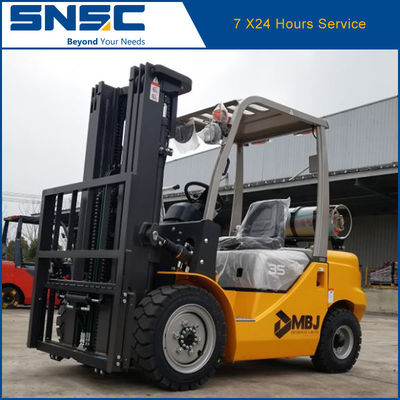 Japan NISSAN K25 Gasoline Vorklift SNSC LPG Counterbalance Vorklift