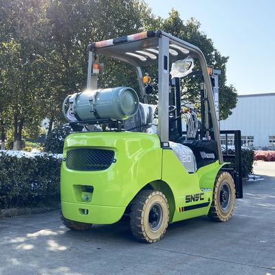 2 ton LPG gas vorkheftruck 3000 mm-7000 mm heftruck met twee brandstoffen