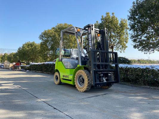 2 ton LPG gas vorkheftruck 3000 mm-7000 mm heftruck met twee brandstoffen