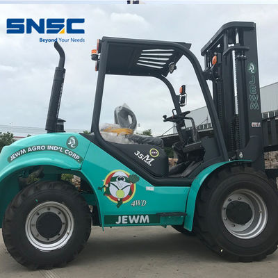 4X2 ruwe terrein vorklift 3500kgs vierwielaandrijving vorklift
