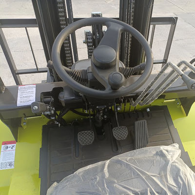 3000 kg 3500 kg vierwielaandrijving Vorklift met drie masten Diesel Vorklift