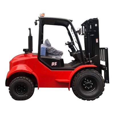 3000 kg-5000 kg 4wd ruw terrein vorkheftruck Off Road vorkheftruck Lifttrucks