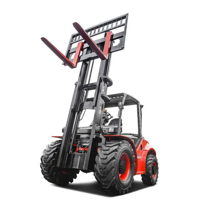SNSC 5 Ton Rough Terrain Vorklift Fabrikanten 2WD 4WD 5000KGs Belasting