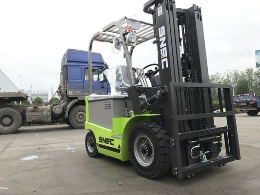 Op maat gemaakte 2,5 ton elektrische vorklift SNSC Vorklift met batterij