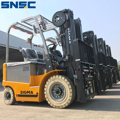 2.5ton Elektrische vorkheftrucks Lifttrucks SNSC Elektrische tegenbalans Vorkheftrucks