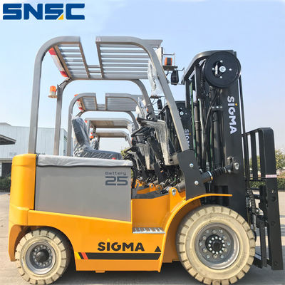 2.5ton Elektrische vorkheftrucks Lifttrucks SNSC Elektrische tegenbalans Vorkheftrucks