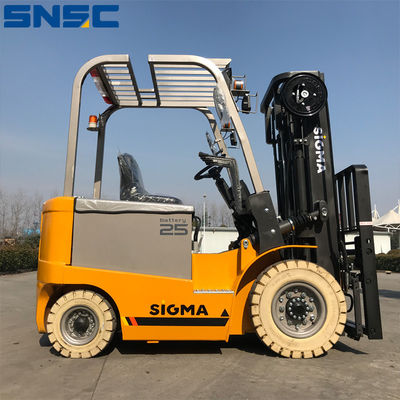 2.5ton Elektrische vorkheftrucks Lifttrucks SNSC Elektrische tegenbalans Vorkheftrucks
