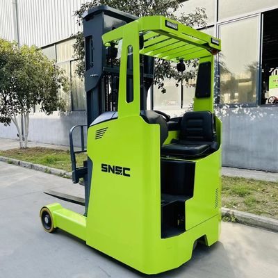 Groene elektrische vorkhef Montacargas Vorkhef Hoogte 6m 8m 10m 12m