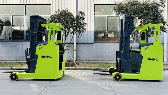 Groene elektrische vorkhef Montacargas Vorkhef Hoogte 6m 8m 10m 12m