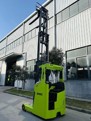 Groene elektrische vorkhef Montacargas Vorkhef Hoogte 6m 8m 10m 12m
