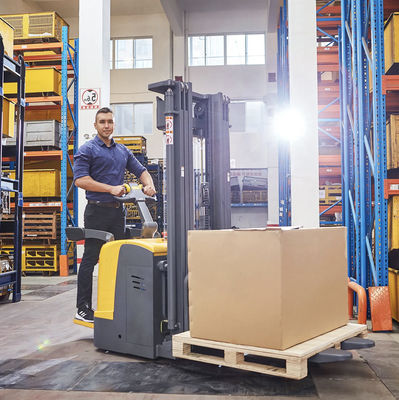 Apaidor Rider Tegenbalans Pallet Stacker 2000kgs 6000lbs Motor Stacker Truck