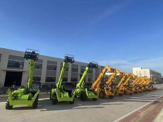 Dieselmotor 4 ton Telehandler SNSC Vorklift Telescopische boom