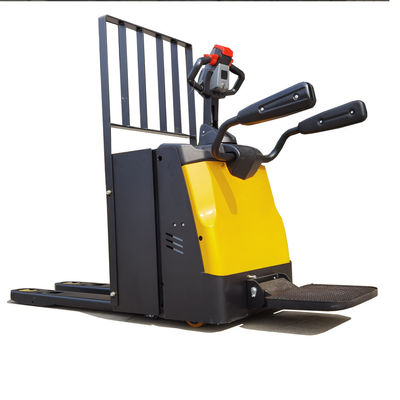 Kledingwinkels Elektrische pallet jack 600 mm laadcentrum gemotoriseerde pallet jack