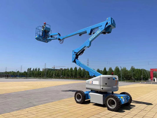 230 kg lading zelfrijdende manlift articulerende manlift voor voedselwinkel
