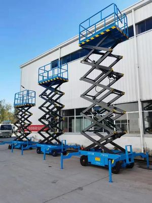 12m 14m 16m Hydraulisch schaarwerkplatform Zelfrijdend schaarlift