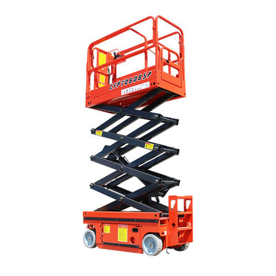 300 kg zelfrijdend elektrisch schaarslift OEM mobiel schaarsliftplatform