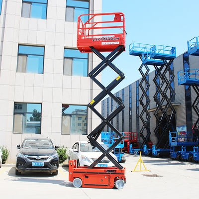 300 kg zelfrijdend elektrisch schaarslift OEM mobiel schaarsliftplatform
