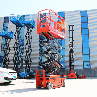 300 kg zelfrijdend elektrisch schaarslift OEM mobiel schaarsliftplatform